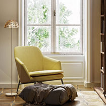 Lampe sur pied / en fer / en verre / contemporaine