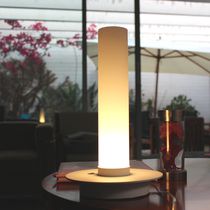 Lampe de table / en métal / en verre soufflé...