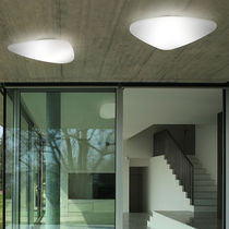 Plafonnier contemporain / en aluminium /...