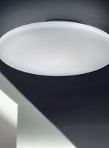 Plafonnier contemporain / rond / en verre...