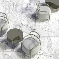 Fauteuil contemporain / en tissu / en métal...