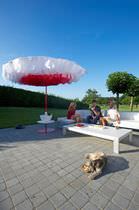 Parasol professionnel / en tissu