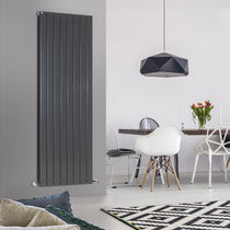 Radiateur à eau chaude / en métal / contemporain...