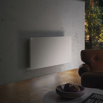 Radiateur à eau chaude / en métal / contemporain...