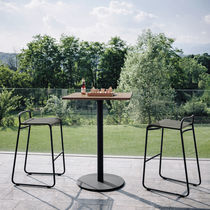 Tabouret de bar contemporain / en polyester...