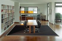 Tapis contemporain / uni / en fibre végétale...