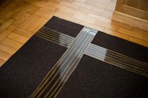 Tapis contemporain / à motif / en laine...