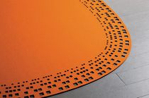 Tapis contemporain / à motif / en laine...