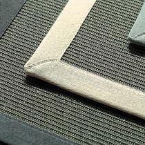 Tapis contemporain / uni / en sisal / rectangulaire