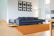 Tapis contemporain / uni / en sisal / rectangulaire