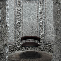 Fauteuil contemporain / en tissu / en cuir...