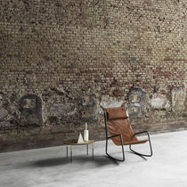 Fauteuil contemporain / en tissu / en cuir...