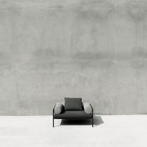 Fauteuil contemporain / en tissu / en acier...