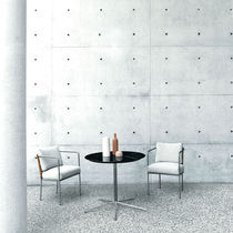 Chaise de jardin contemporaine / en tissu...