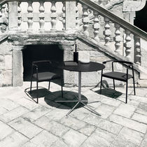 Chaise de jardin contemporaine / en tissu...