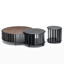 Guéridon contemporain / en bois / en marbre...