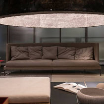 Canapé contemporain / gris / couleur personnalisable...