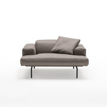 Fauteuil contemporain / en cuir / en tissu...