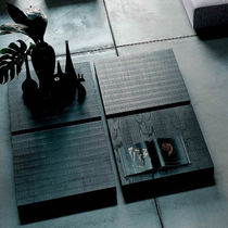 Table basse contemporaine / en chêne / en...