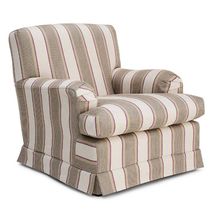 Fauteuil classique / en tissu
