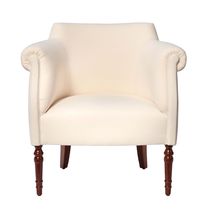 Fauteuil classique / en tissu