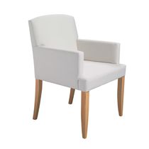Chaise classique / en bois / tapissée /...
