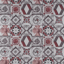 Tissu pour rideaux / à motif / en lin /...