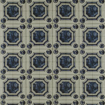 Tissu pour rideaux / à motif / en lin /...