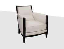 Fauteuil classique / en tissu