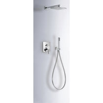 Set de douche encastrable au mur / contemporain...