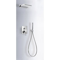 Set de douche encastrable au mur / contemporain...