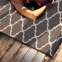 Tapis contemporain / à motif géométrique...
