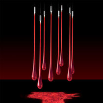 Suspension / en verre / contemporaine /...