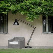 Lampe de sol / en aluminium / en acier /...