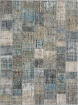 Tapis contemporain / à motif / en laine...