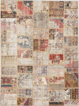Tapis contemporain / patchwork / en laine...