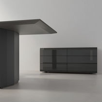 Armoire de classement basse / en placage...