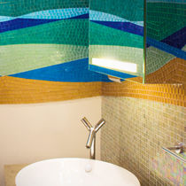 Mosaïque d'intérieur / murale / en verre...