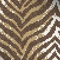 Mosaïque d'intérieur / murale / en verre...