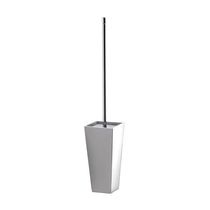 Brosse de toilettes en laiton chromé / murale