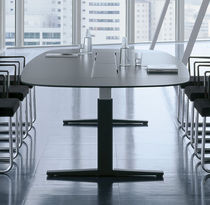 Table de réunion contemporaine / en mélaminé...