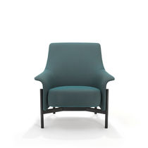 Fauteuil contemporain / en tissu / en cuir...