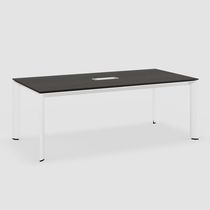 Table de réunion contemporaine / en bois...