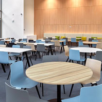 Table de réunion contemporaine / en mélaminé...