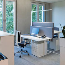 Chaise de bureau contemporaine / en résille...