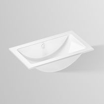 Vasque sous plan / en acier vitrifié / avec...