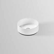 Vasque à poser / en acier vitrifié / antibactérienne...