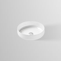 Vasque à poser / en acier vitrifié / antibactérienne...