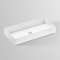 Vasque à poser / en acier vitrifié / antibactérienne...
