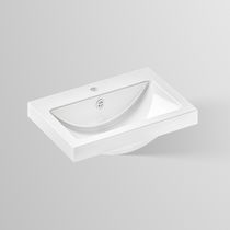 Vasque à poser / en acier vitrifié / antibactérienne...